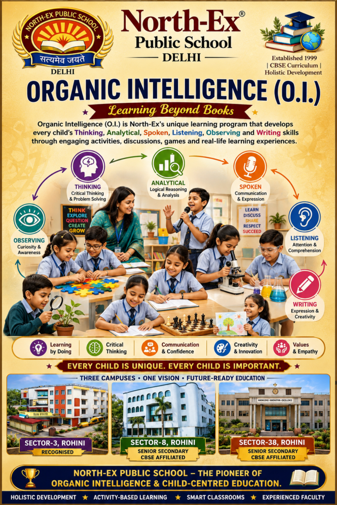 North-Ex Public School Empowering Every Child Through Organic Intelligence